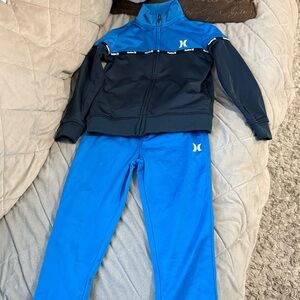 Hurley Black and Blue Athletic Set